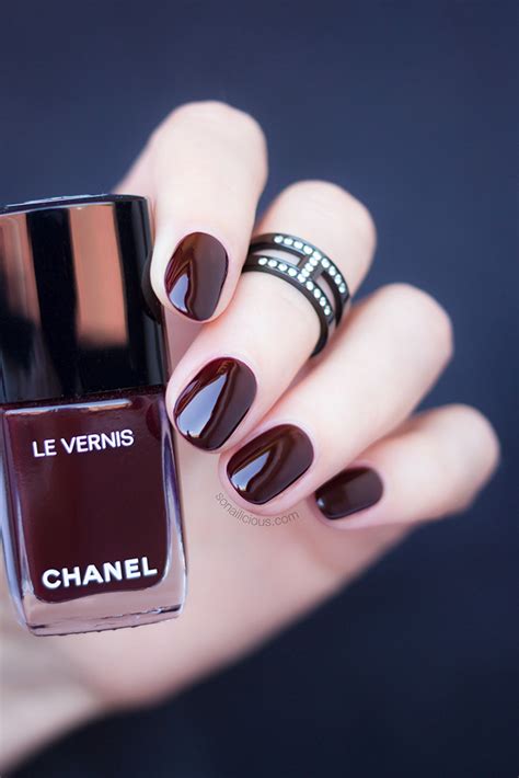 chanel red black|chanel red nail polish.